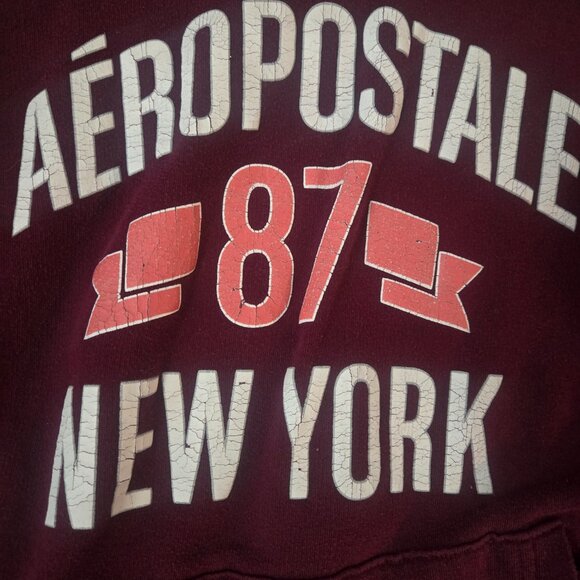 Burgundy pink aeropostale sweater - Picture 3 of 3
